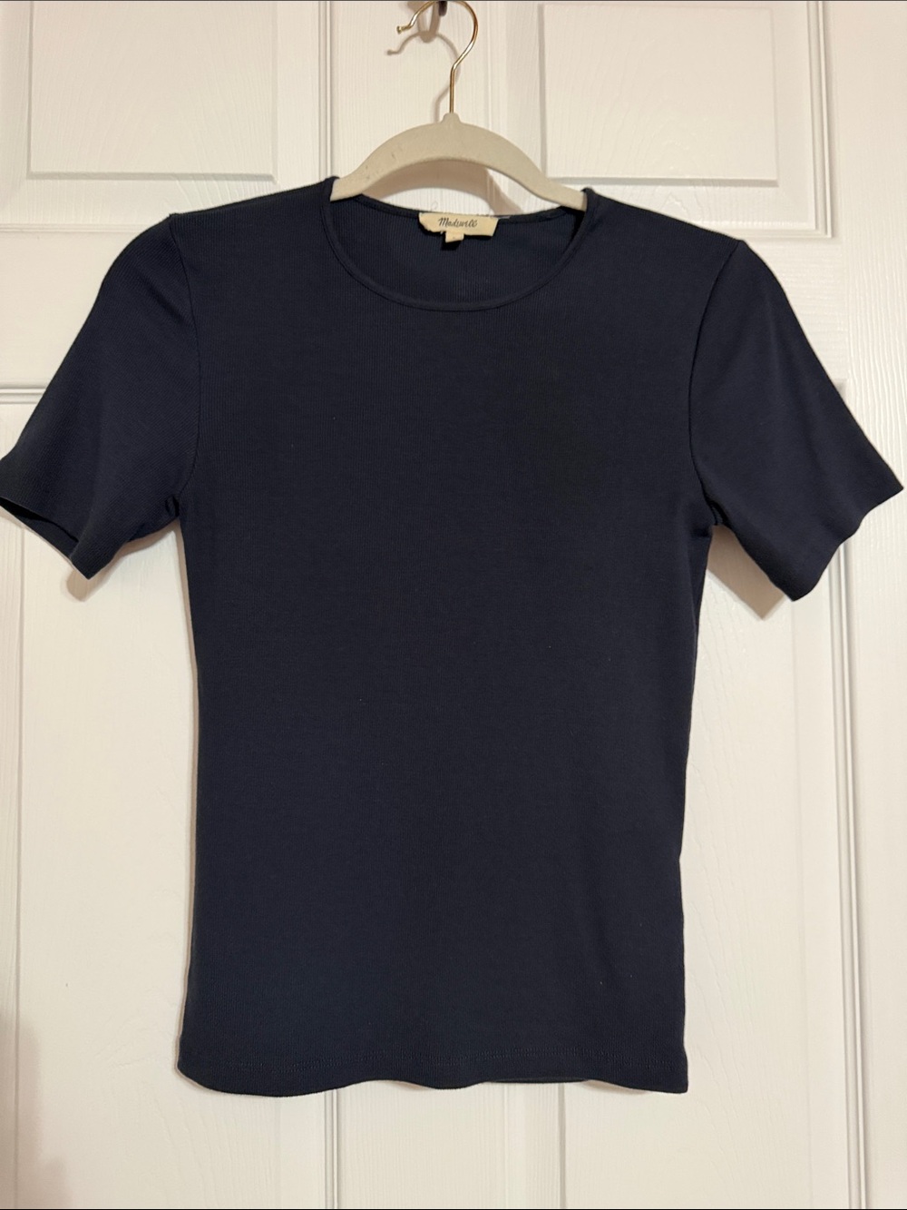 Madewell Dark Navy Short-Sleeve Crew Tee